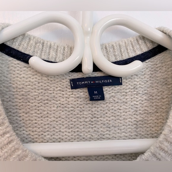 Tommy Hilfiger cotton blend knit sweater - M - Picture 3 of 3